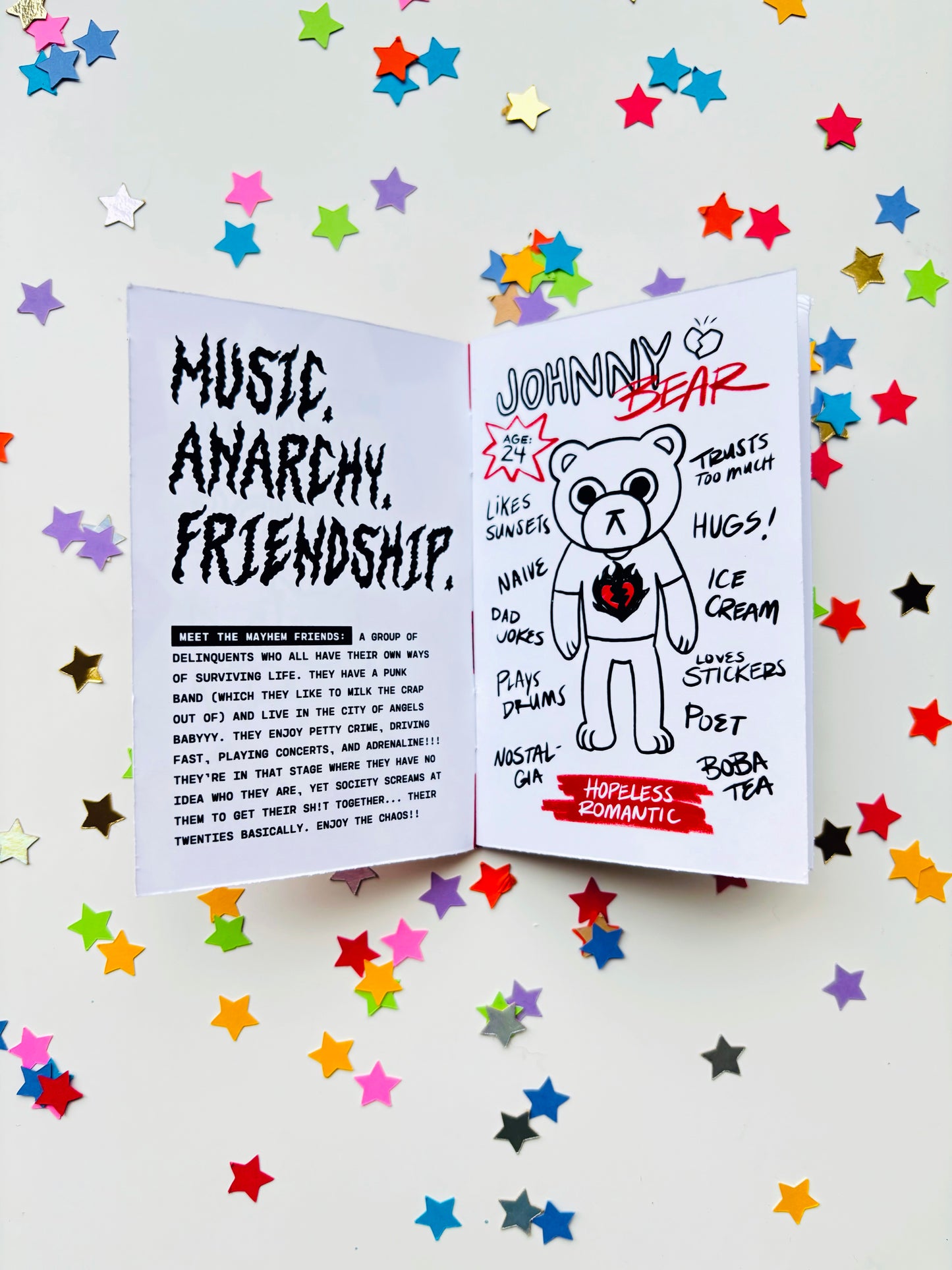 The Mayhem Friends Mini Zine – Issue #1