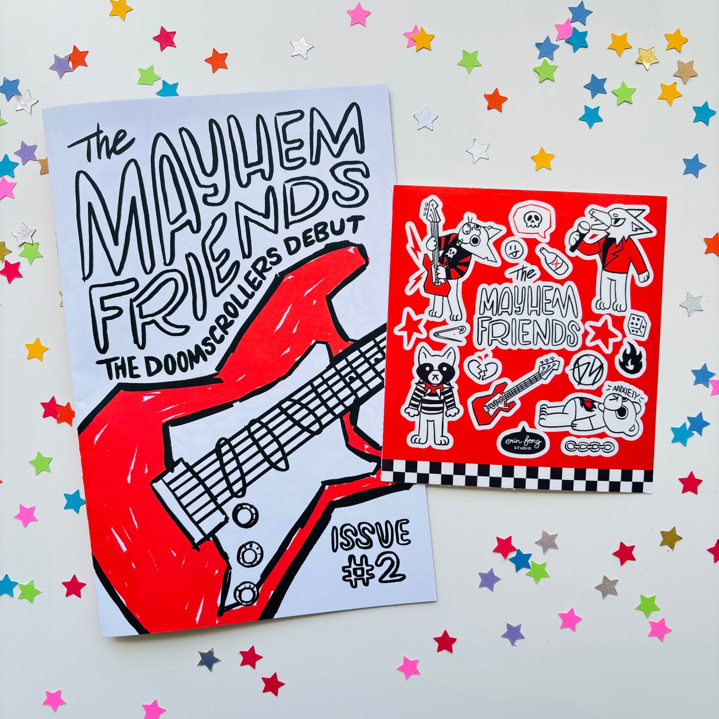 The Mayhem Friends, The Doomscrollers Debut – Issue #2