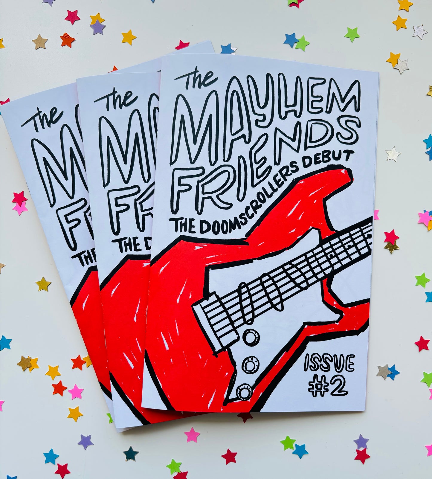 The Mayhem Friends, The Doomscrollers Debut – Issue #2
