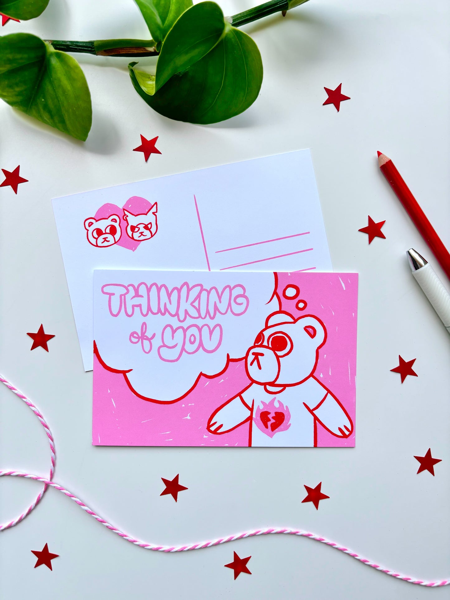 'Thinking of You' Postcard