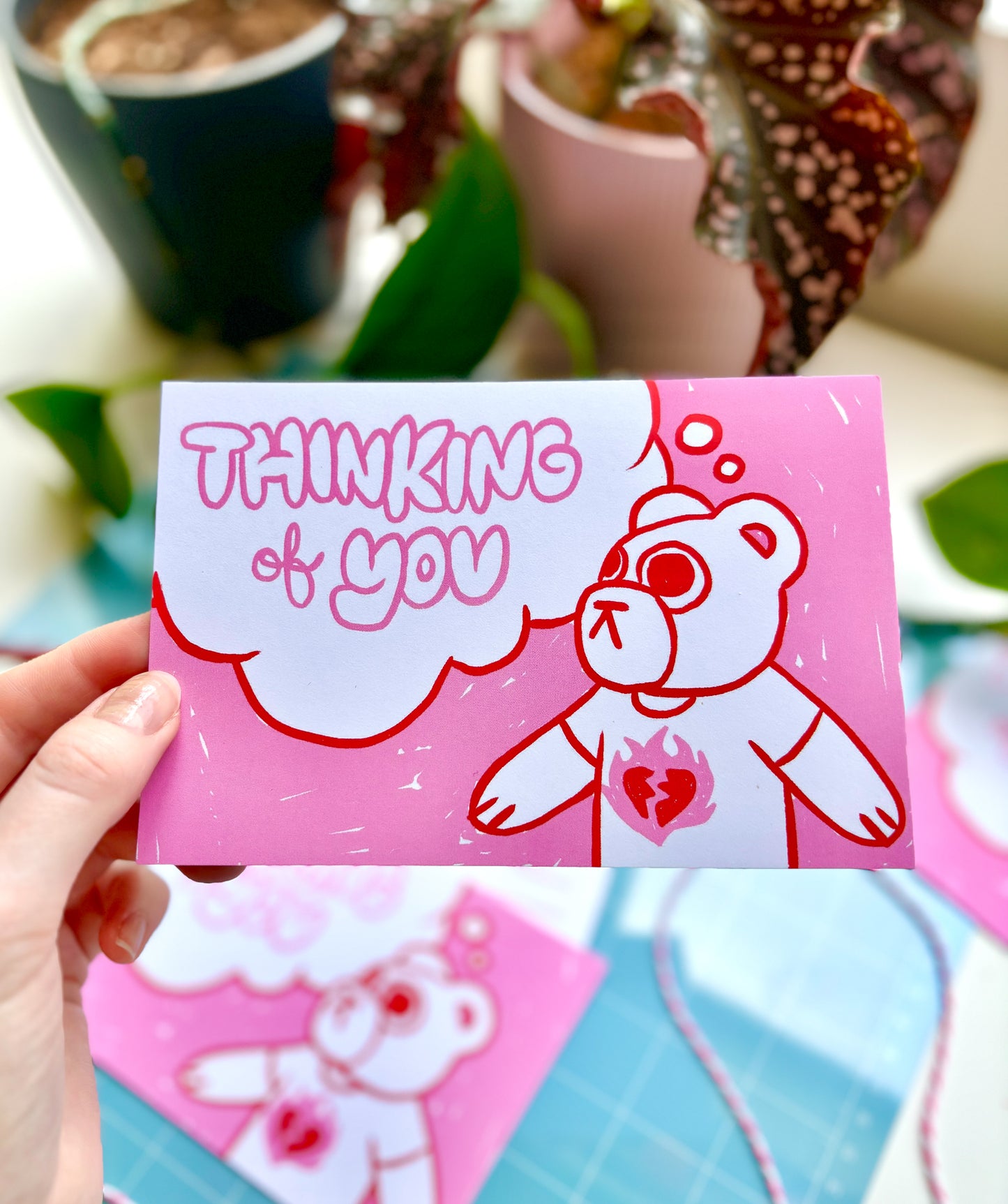 'Thinking of You' Postcard