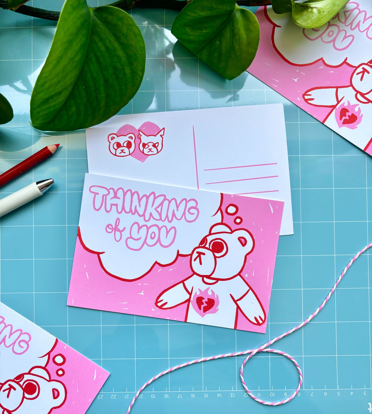 'Thinking of You' Postcard