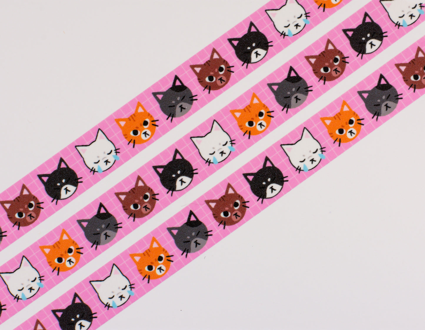 Kitty Faces Washi Tape