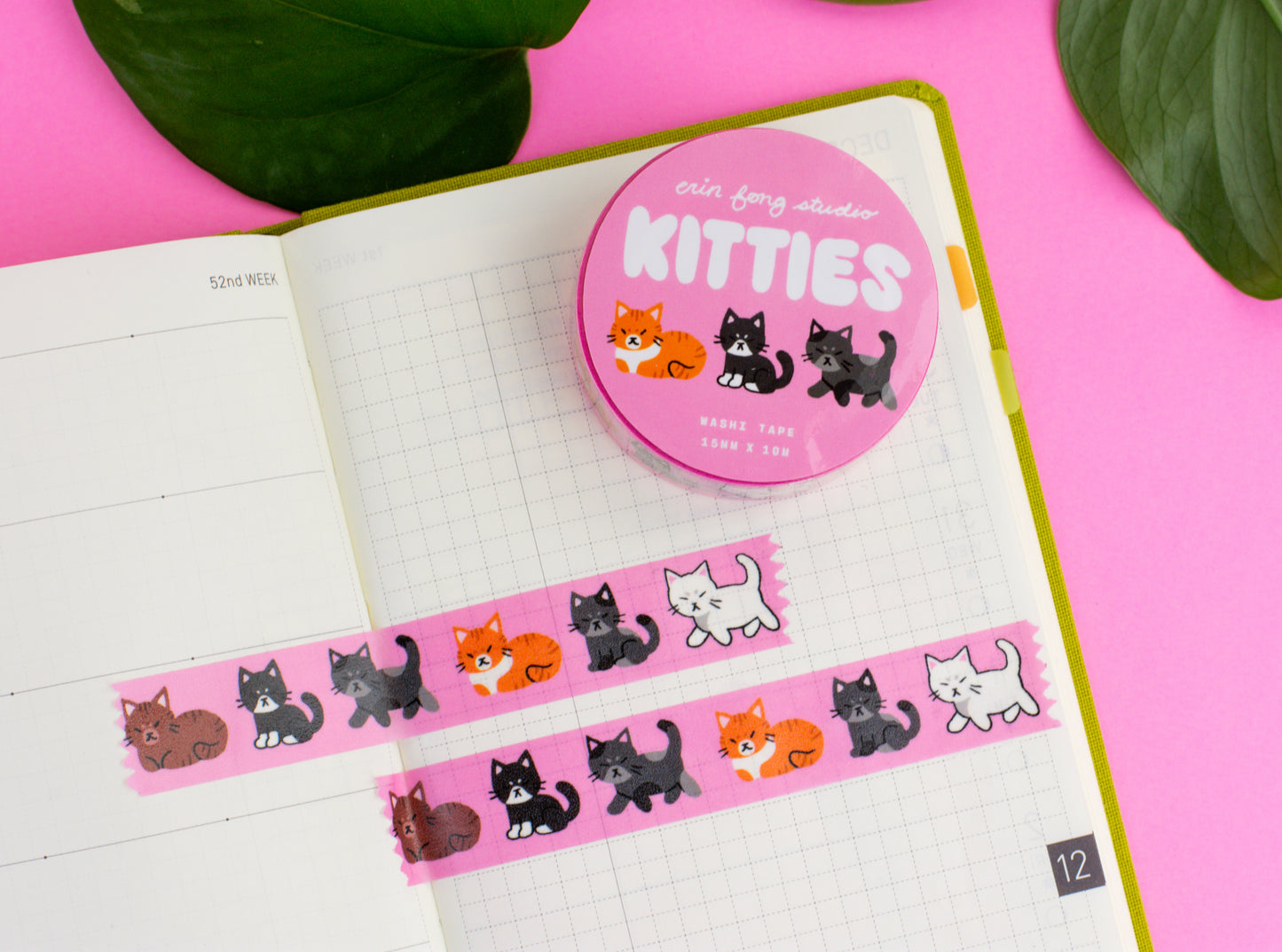 Kitties Washi Tape