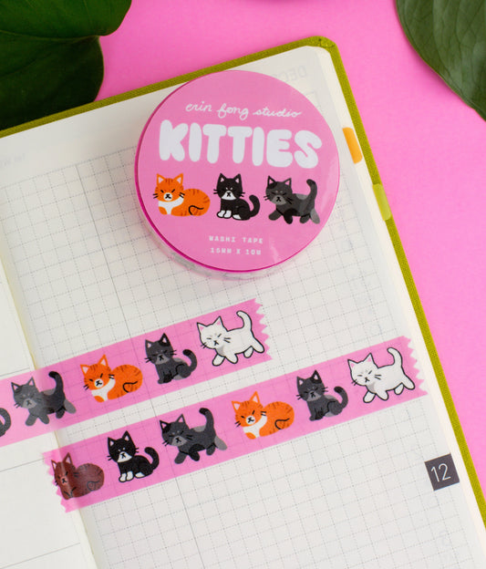 Kitties Washi Tape