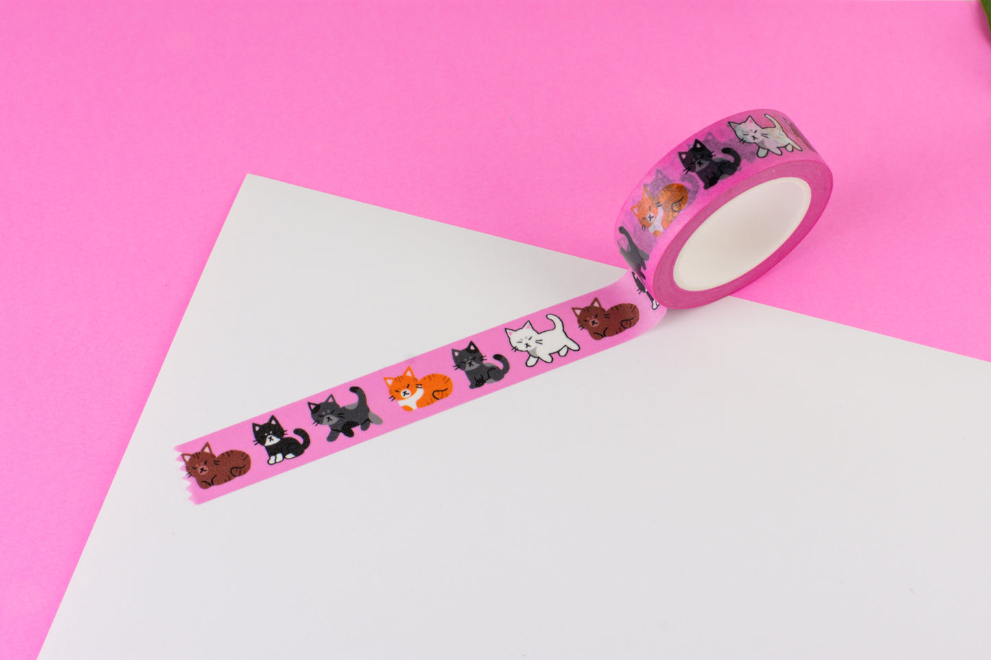 Kitties Washi Tape