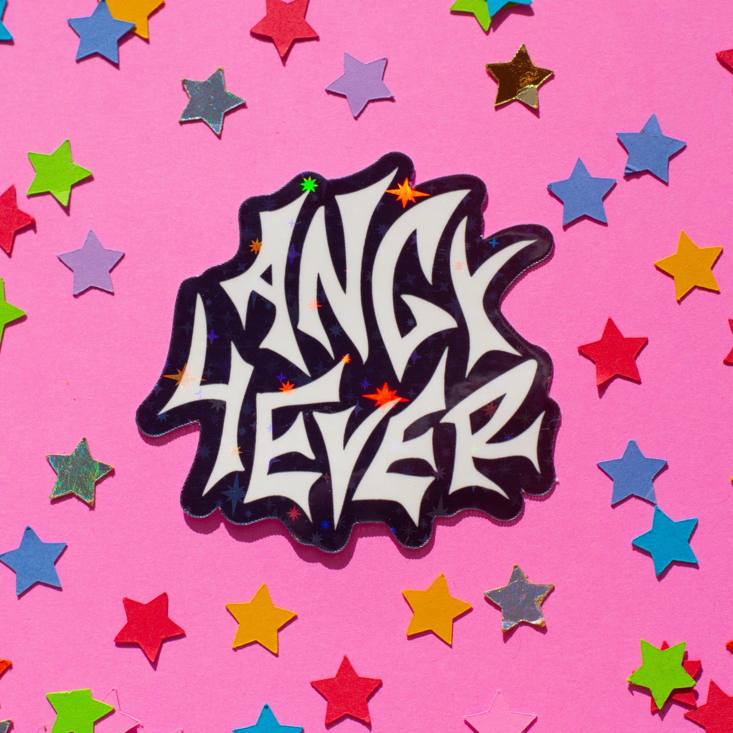 Angy 4ever Sticker