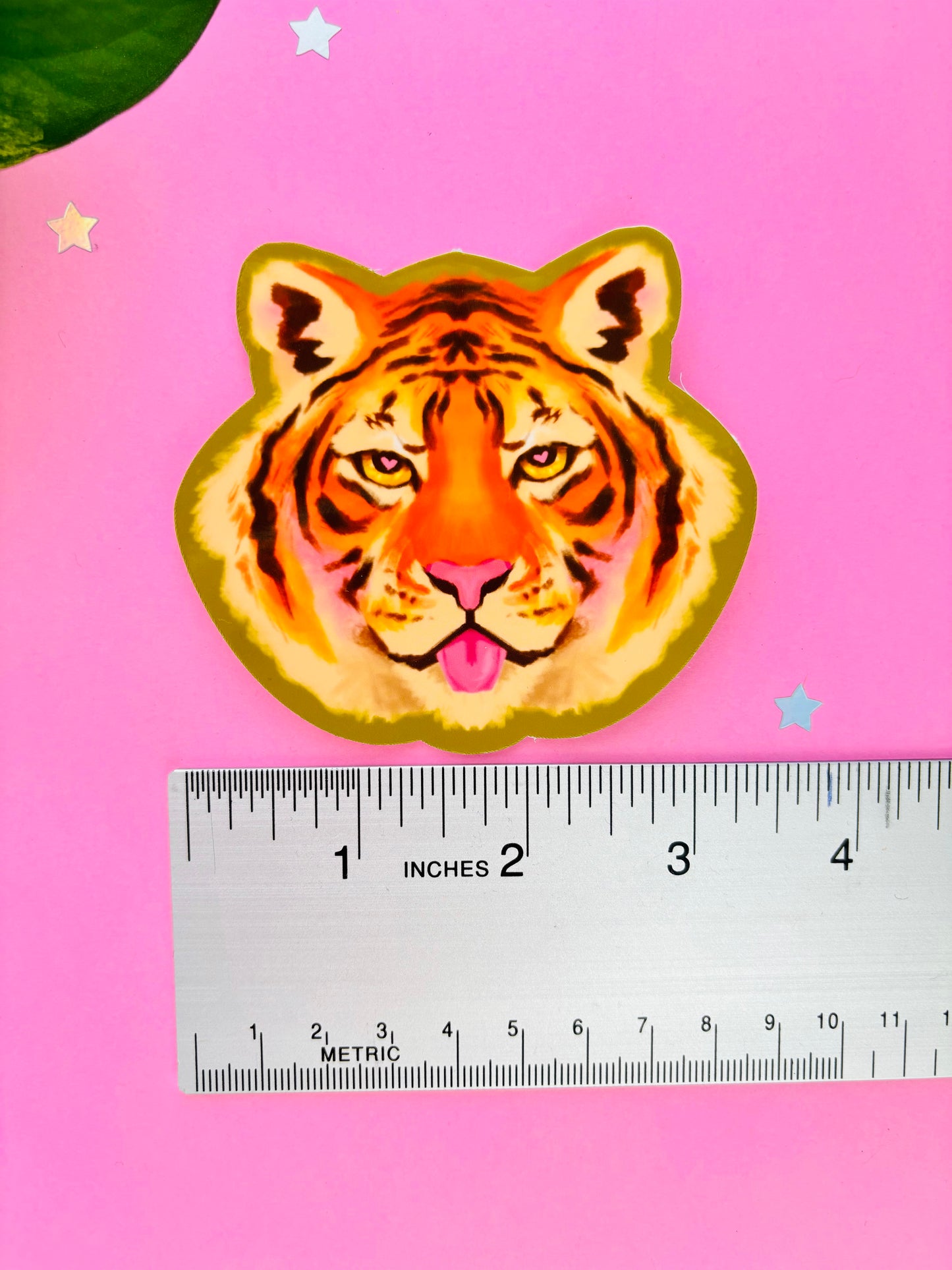 Silly Tiger Sticker