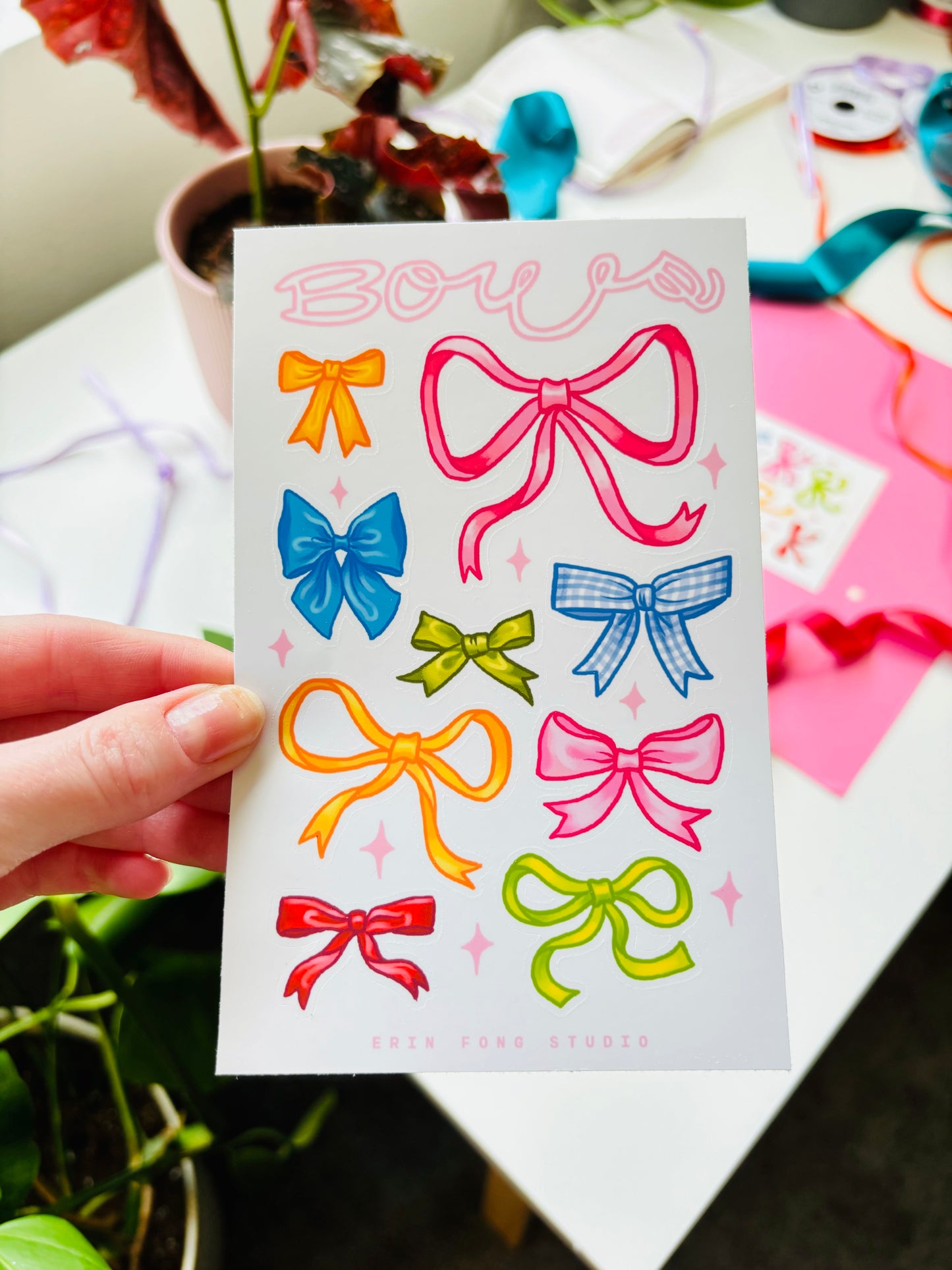 Bows Sticker Sheet