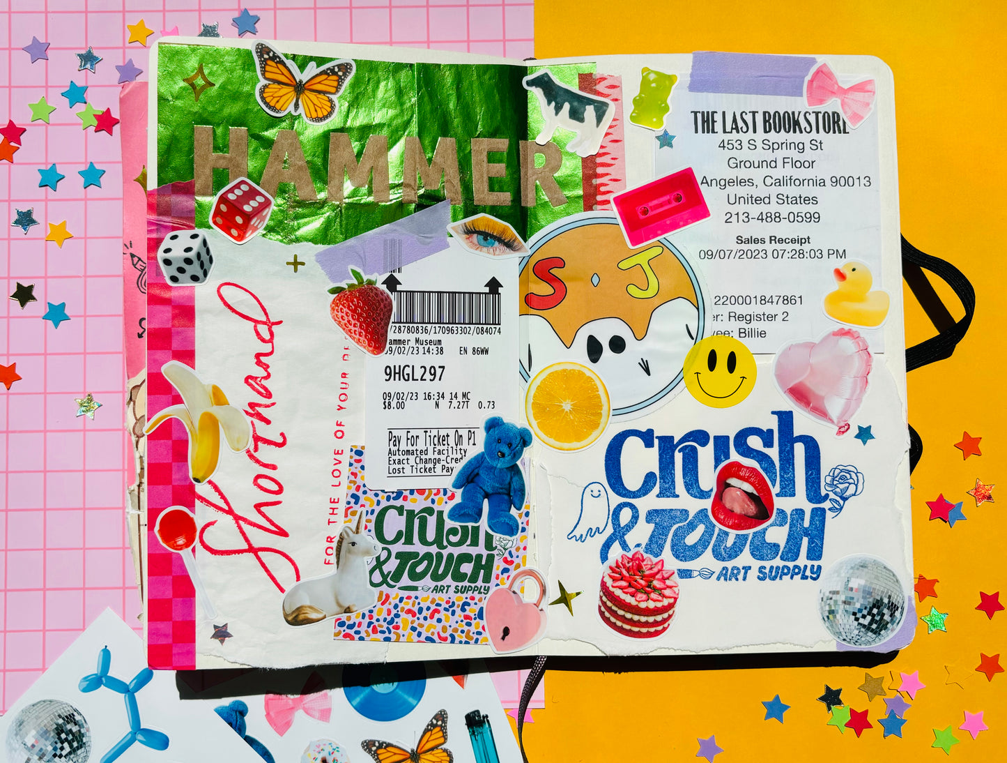 PNG Scrapbooking Sticker Sheet