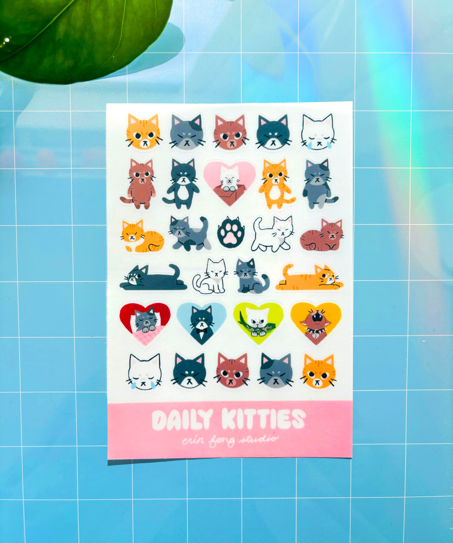 Daily Kitties Sticker Sheets